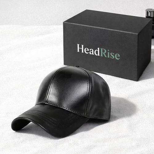 Faux Leather Snapback – Stylish Cap